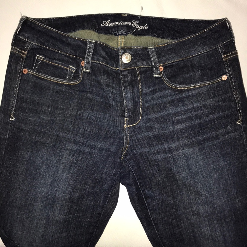 American Eagle Skinny Kick Stretch Jeans - Picture 4 of 8